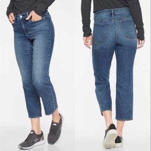 Athleta cropped Jeans size 4